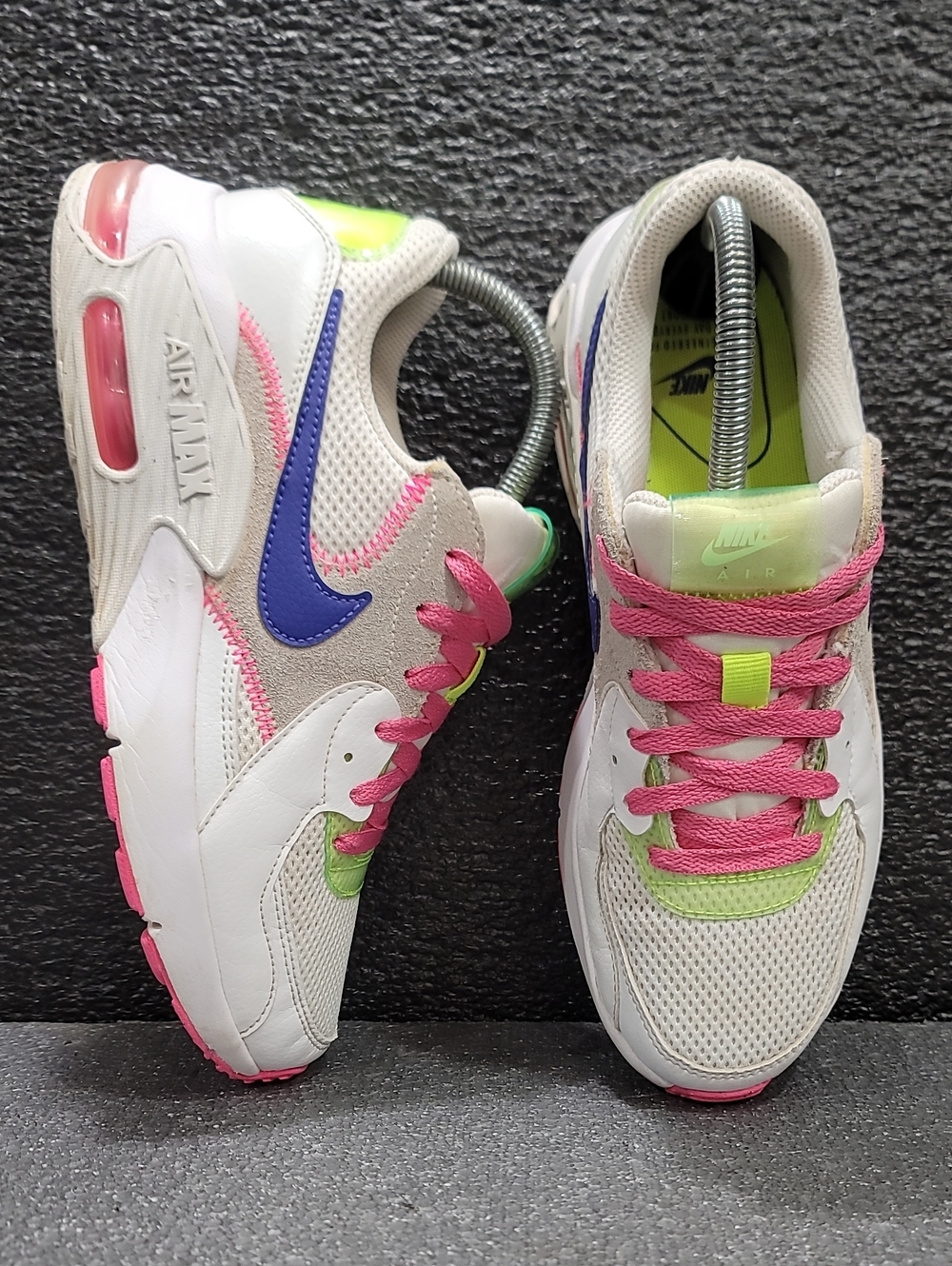 Nike Air Max Excee π₯ "Pink Blast/Indigo Burst"π₯ Wmns 7.5 π₯ Fast Shipping - Picture 1 of 16